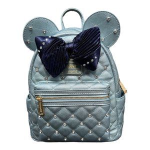 Disney Loungefly Cruise Line Exclusive Blue Backpack Wish DCL Inaugural Sailing